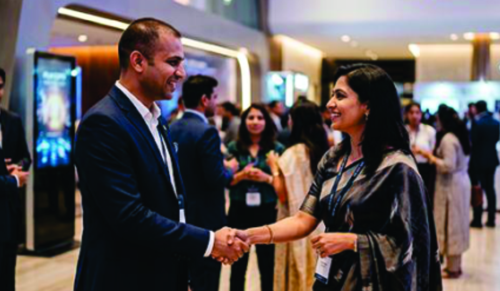 IKMC conference photograph showing connections
