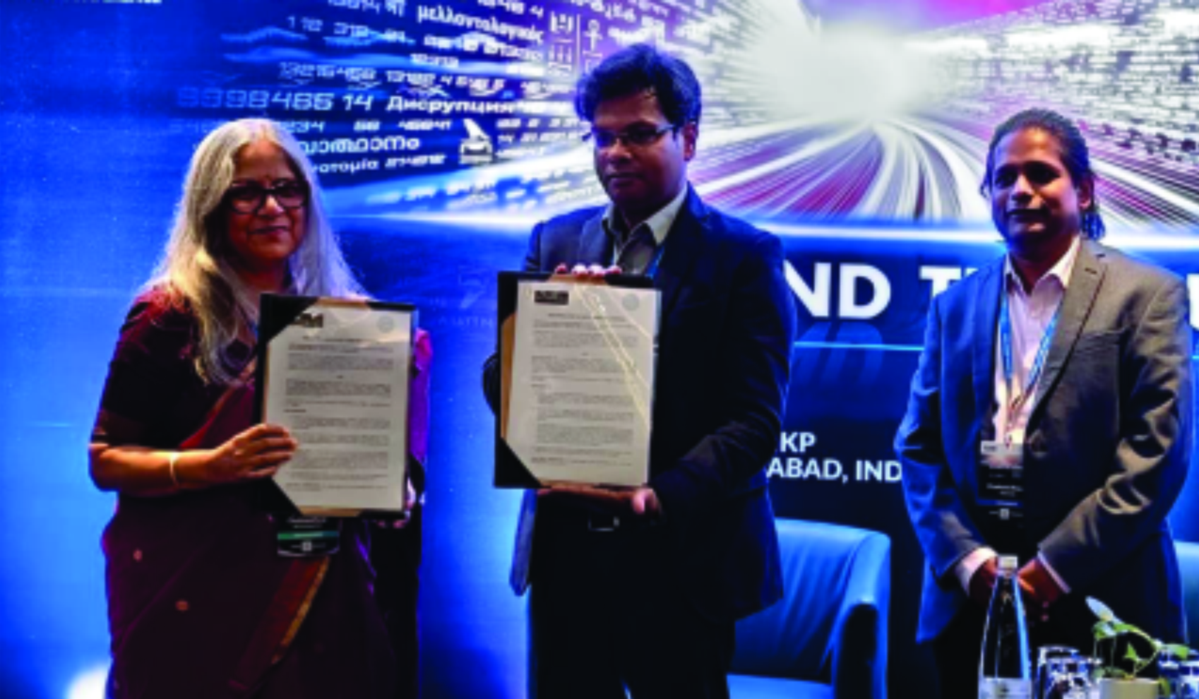 IKMC conference photograph showing recognitions